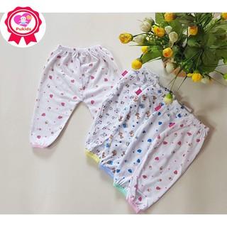 Quần dài bình sữa cotton cho bé sơ sinh 0-10kg, hàng mền và đẹp _ Q3