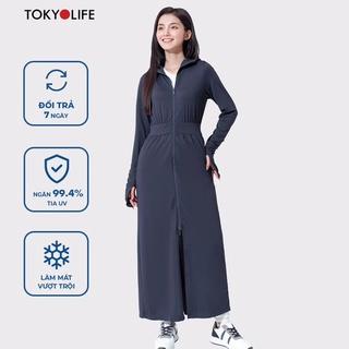 Áo khoác chống nắng dáng dài Nữ TOKYOLIFE dòng UV Air F9UVC016I