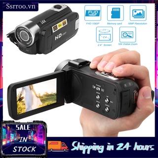 Máy Quay Phim Kỹ Thuật Số Ssrroo Ruba88 Phóng To 16X HD Với Màn Hình 2.4 Inch 270 Độ Tích Hợp Micro