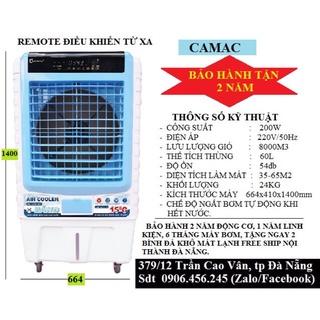 [Mã 2511ELSALE0 giảm 5% đơn 400K] Quạt điều hoà hơi nước 60L điều khiển từ xa , bảo hành 2 năm