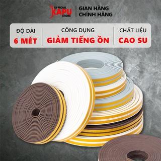 Ron cao su dán khung cửa dài 6 mét chống gió lùa, côn trùng, gioăng cửa giảm trấn nhiều màu sắc, kích cỡ