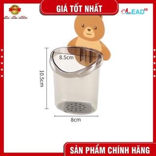 Cốc gấu dán tường để bàn trải đánh răng ,có lỗ thoáng siêu tiện lợi