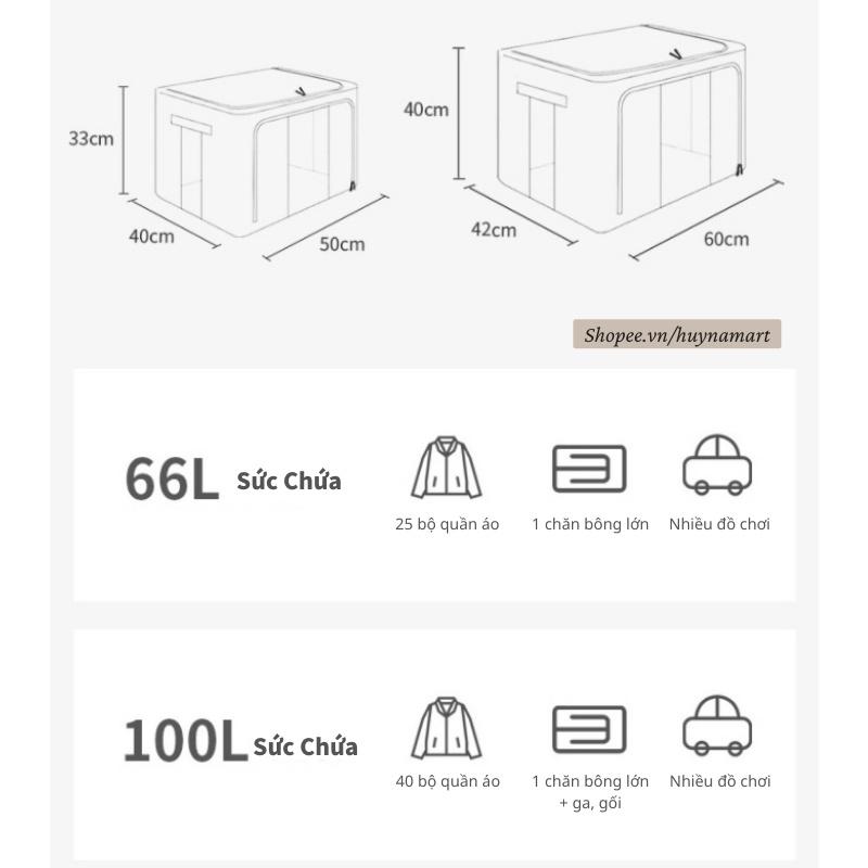 Túi đựng quần áo khung thép có thể giặt được không?