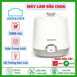 Máy Làm Sữa Chua Lock&Lock EJY110SLV Dung Tích 1000ml Công Suất 20W Lên Men Tự Động Dễ Dàng Tiện Lợi