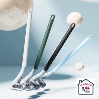 Cọ toilet kiểu mới silicone chổi cọ chà bồn cầu toa lét nhà vệ sinh buồng tắm thông minh silicon