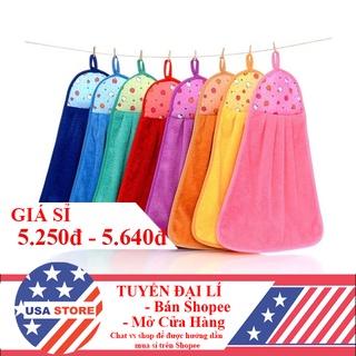 (Video Review) Sỉ Khăn Lau Tay, Lau Bát Chén Đĩa Nhà Bếp Dày Dặn Đa Năng - Sợi Cotton Siêu Thấm Hút Nước 2 Mặt