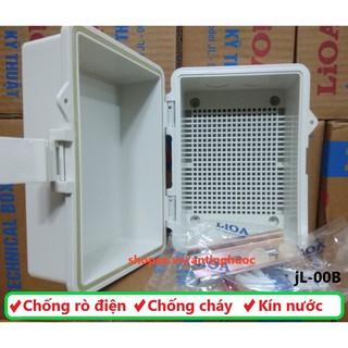 Tủ điện nhựa ngoài trời JL 00B (loại nhỏ) - Tủ điện chống nước Lioa - hộp kỹ thuật