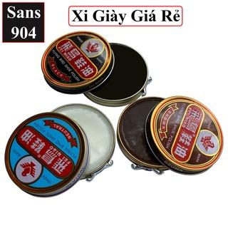 Xi đánh giày đen nâu trắng Sans904 chữa bong tróc xước hỏng giầy túi ví da