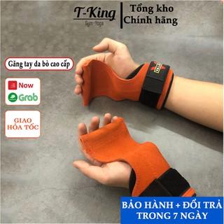 Găng Tay Tập Gym - Dây Kéo Lưng - Strap da bò chính hãng VALEO cao cấp