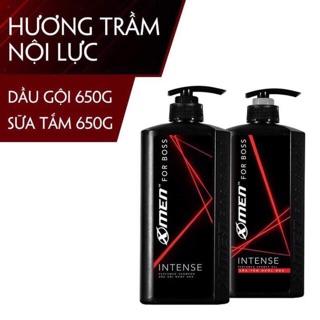 Combo Dầu Gội nước hoa + Sữa Tắm nước hoa X-Men for Boss Intense 650g