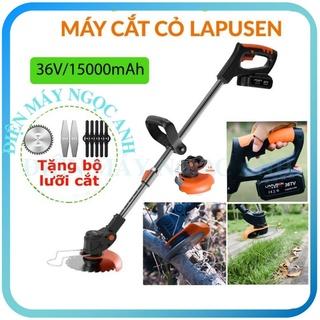 Máy cắt cỏ cầm tay tỉa phát cành cây pin LAPUSEN dùng cước cắt lõi thép đa năng gia đình giá rẻ