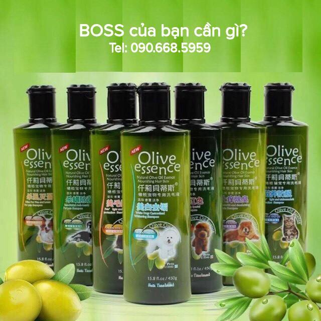 Sữa tắm cho chó mèo Olive giúp làm sạch và nuôi dưỡng tóc của thú cưng không?