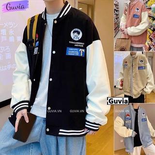 Áo Bomber Nỉ GUVIA 2022 Hình In Nhiều Mẫu Form Rộng, Áo Khoác Nỉ Hoodie Nam Nữ Chất Nỉ Bông Dày Dặn Unisex