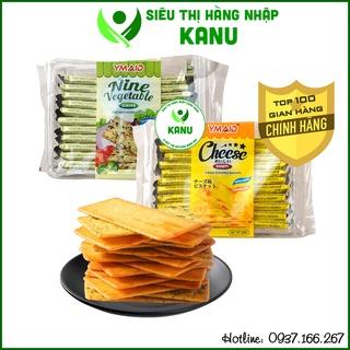 Bánh quy vị rau củ và phomai Ymaid/ Super Viviga HongKong 288g, bánh ăn kiêng, bánh cho người tiểu đường