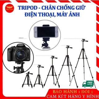 [FREESHIP] Tripod giá đỡ điện thoại, máy ảnh chụp hình, quay clip, livestream đa năng tiện lợi, tripod dựng 3 chân