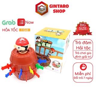 Đồ chơi Đâm hải tặc size lớn nhất kèm theo 24 kiếm , Trò chơi  cho bé và gia đình GINTARO SHOP