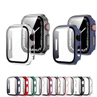 Ốp kính cường lực PC siêu mỏng bảo vệ màn hình đồng hồ phù hợp với Apple Watch Series 7 6 SE iwatch 40mm 44mm 41mm 45mm