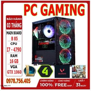 PC GAMING - MÁY TÍNH ĐỒ HOẠ CORE I7 4790 / RAM 16GB / VGA GTX 1060