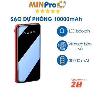 Pin Sạc Dự Phòng 10000mAh Cực Khủng Không Dây, Hỗ Trợ Sạc Nhanh Cho Xiaomi Samsung Oppo - MINPRO