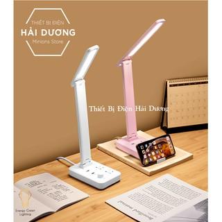 Đèn Bàn Led Tích Hợp Ổ Cắm DB-3011 - Có Điều Khiển - 3 Chế Độ Ánh Sáng - Tăng Giảm Ánh Sáng - Thay Đổi Được Góc Chiếu