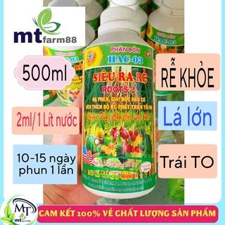 Siêu ra rễ ROOTS 2 - 500ml - kích thích bộ rễ phát triển tối đa - giúp rễ khỏe - lá lớn - bóng mượt