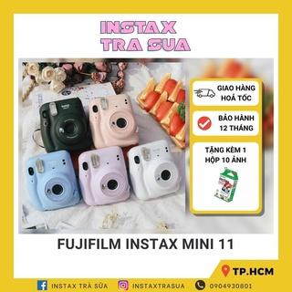 [Mã 1512ELSALE0 giảm 5% đơn 400k] Instax Mini 11 Máy ảnh lấy ngay Fujifilm Chính hãng BH 1 năm Tặng kèm 10 film