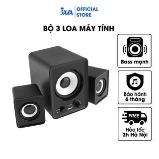 [Bass Cực Mạnh] Bộ 3 Loa Máy Tính PC Cao Cấp 2.1 - Loa vi tính Âm Bass Echo Hay - Nhỏ Gọn