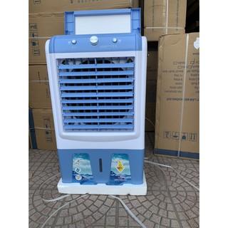 QUẠT ĐIỀU HÒA  HƠI NƯỚC AIR COLER THAY THẾ ĐIỀU HÒA MODEM HS-35A (Kính)-35L-Tặng 2 bình đá khô-Được xem hàng