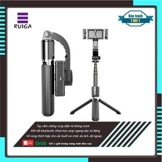 Tay Cầm Chống Rung Điện Tử Gimbal Q08 - Bluetooth - Chân Đỡ Tự Đứng - Kéo Dài Tới 86cm