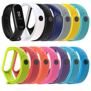 [Nhiều Màu] Dây Đeo Vòng Đeo Tay Thông Minh Xiaomi Mi Band 3 / Mi Band 4 Dẻo TPU