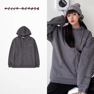 [Sẵn] Áo Khoác Hoodie Zip 331286 Nelly Heybig Form Rộng 2 Lớp dành cho nam và nữ 69