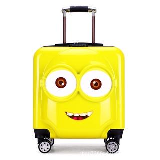 Vali kéo đẩy cao cấp trẻ em hoạt hình 3D MINION dễ thương thời trang