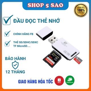 [Cam Kết 1 Đổi 1] Đầu Đọc Thẻ Nhớ SD Và Micro SD Chính Hãng SIYOTEAM SY-368