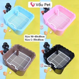 Khay Vệ Sinh Cho Chó Thành Cao  L~50*40*15cm - Khay Đi Vệ Sinh Cho Chó Siêu Tiện Lợi Vẩu Pet Shop