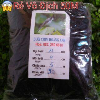 [Mã PET20K giảm 20K đơn 250K] Lưới Bẫy Chim Tổng Hợp 50M - 60M cao 5M