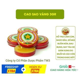 Cao Sao Vàng ( Dầu Cù Là) Dược TW3 3gr