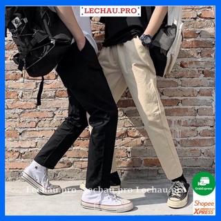 Quần kaki dài nam nữ hottrend baggy kaki ống xuông basic unisex lưng thun chất vải mềm mịn phù hợp sinh viên học sinh