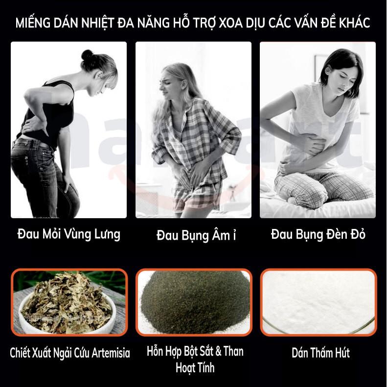 Miếng dán giữ nhiệt giữ ấm có tác dụng gì trên cơ thể?