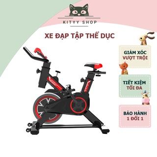 [Hàng chính hãng] Xe đạp tập thể dục fitness tại nhà GH600 giảm xóc yên xe đàn hồi tải trọng 100kg