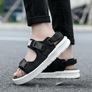 Giày sandal nữ đế cao su, dép quai hậu nữ nam đi học