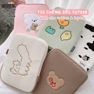 Túi chống sốc Cute dành cho Laptop và iPad iPad Pro 11, iPad Gen 5 6 7 8 9, iPad Air 2 3 4, iPad mini 4 5 6...