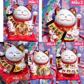 (BẢO HÀNH BỂ VỠ - LỖI MÁY 6 THÁNG) Mèo thần tài, mèo may mắn maneki neko (50 mẫu) Thiên khách vạn lai