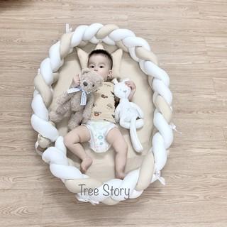 [Mã 99FMCG giảm 7% đơn 500K] Nôi xoắn handmade Tree Story, nôi sơ sinh ngủ chung giường cho bé