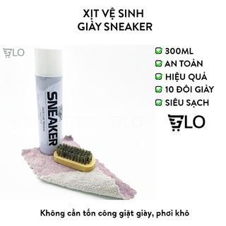 Chai Xịt Bọt Vệ Sinh Sạch Giày Sneaker Không Cần Giặt, Kèm Bàn Chải Và Khăn Lau