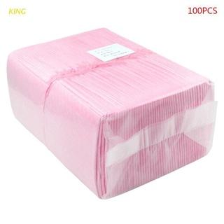 Bộ 100 tấm lót hỗ trợ thay tã dùng 1 lần thoáng khí chống thấm nước tiện dụng cho bé sơ sinh