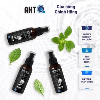 [COMBO 3] Chai Xịt Giày Khử Mùi Hôi Giày Nano Xclean AHT Corp Nano Bạc-Bạc Hà 50ml Khử Mùi, Diệt Khuẩn KHỬ HÔI THỐI CHÂN