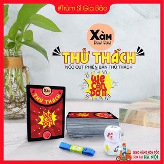 Bộ bài thử thách 60 lá board game bản đặc biệt , bài drinking game dành cho team chuếnh choáng thích nốc out