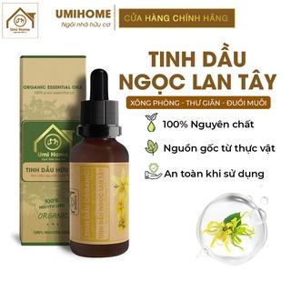 Tinh dầu Ngọc Lan Tây thơm phòng hữu cơ UMIHOME nguyên chất 10ml - Giảm căng thẳng, tạo hứng khởi, tạo năng lượng