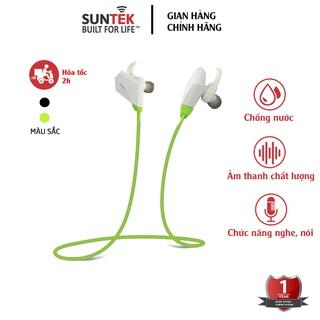 Tai Nghe Thể Thao Bluetooth SUNTEK Sport S7 - Dây đeo cổ, nhét tai dễ dàng tập luyện - Bảo hành chính hãng 1 năm