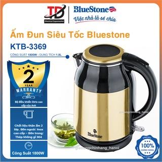 Ấm Đun Siêu Tốc Bluestone 1.8 lít KTB-3369 , Inox 304 An Toàn Sức Khỏe , Bảo hành chính hãng 2 năm